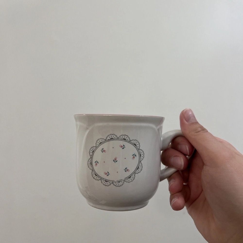 Vintage Victoriana (1988) Pink Rose Coffee Cup